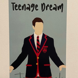 Blaine Anderson Teenage Dream A5-print - Darren Criss - vrolijkheid