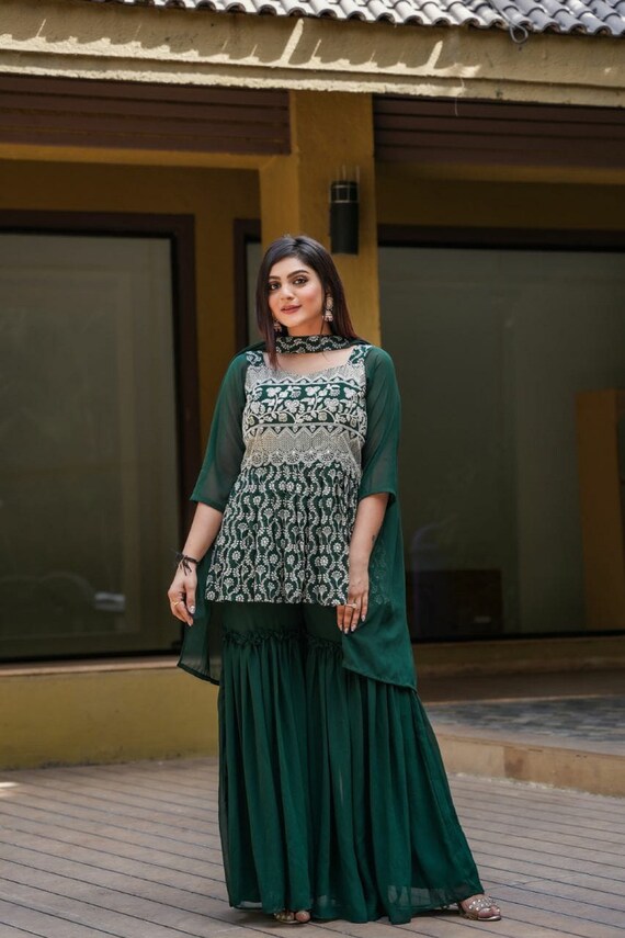 Plazo with anarkali sale