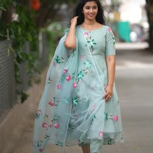 Organza salwar cheap kameez designs