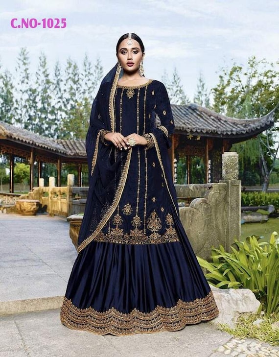 15 Latest Collection of Lehenga with Kurta Designs In India