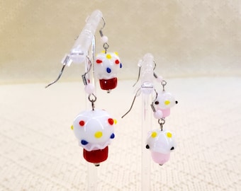 Cupcake Earrings