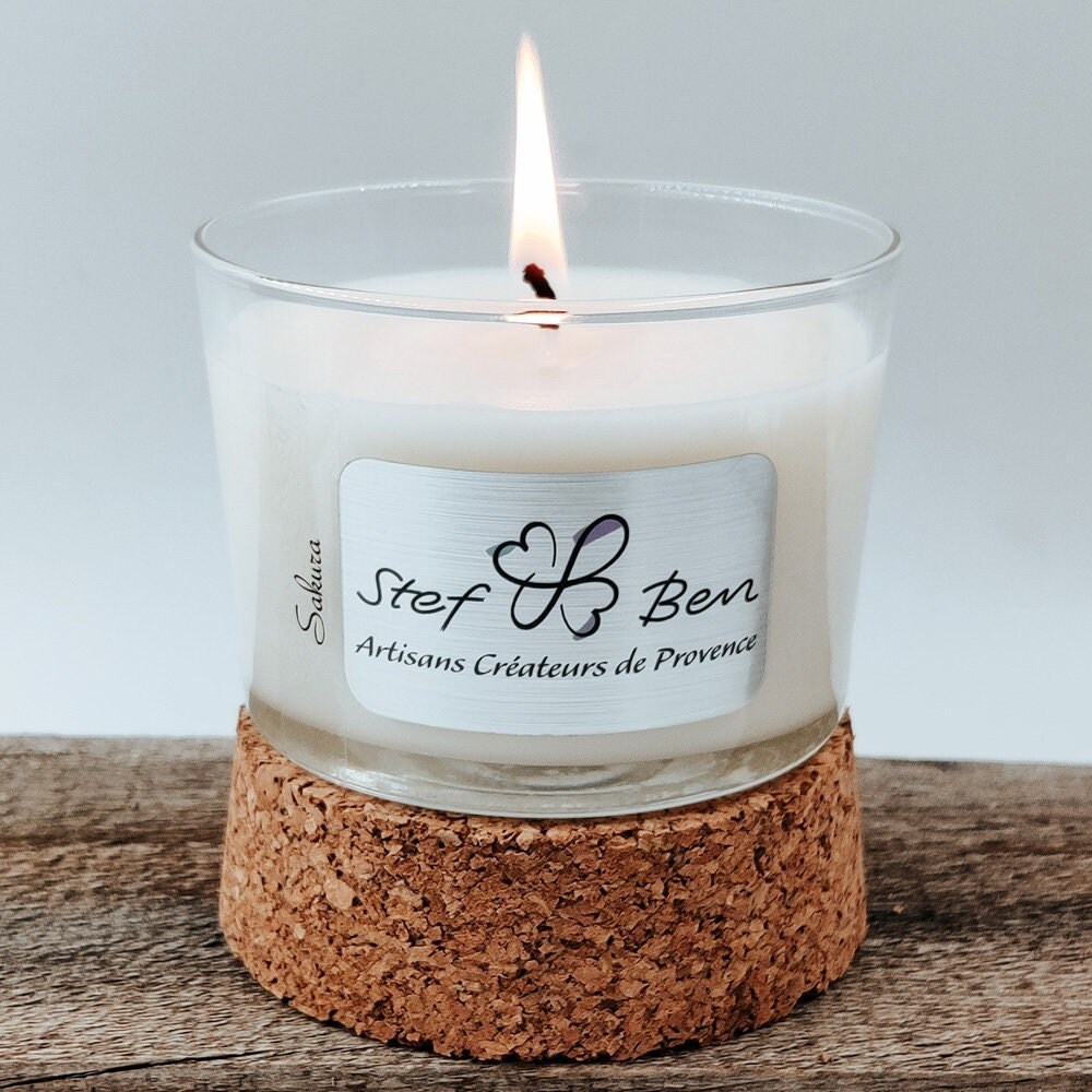 Ma Bougie Végétale | +-40H Parfum Au Choix