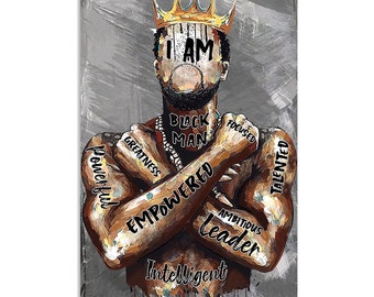 I Am A Man Poster Etsy I Am A Man Poster Etsy