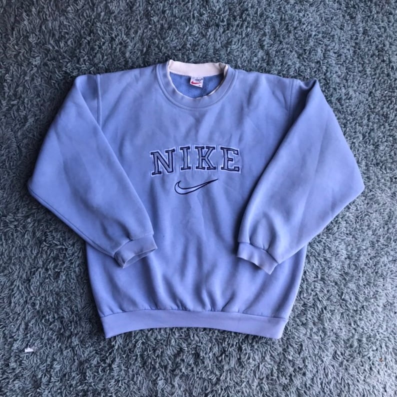 Nike spellout sweatshirt | Etsy