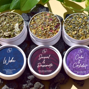 Herbal mixture set of 3, incense mixture, incense, 100ml x 3