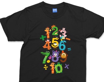 Kids Boys Girls Number Day 2020 Maths Symbols Novelty School Tee T-Shirt Top Kids Boys Girls Number Day 2020 Maths Symbols Novelty School Tee T-Shirt Top