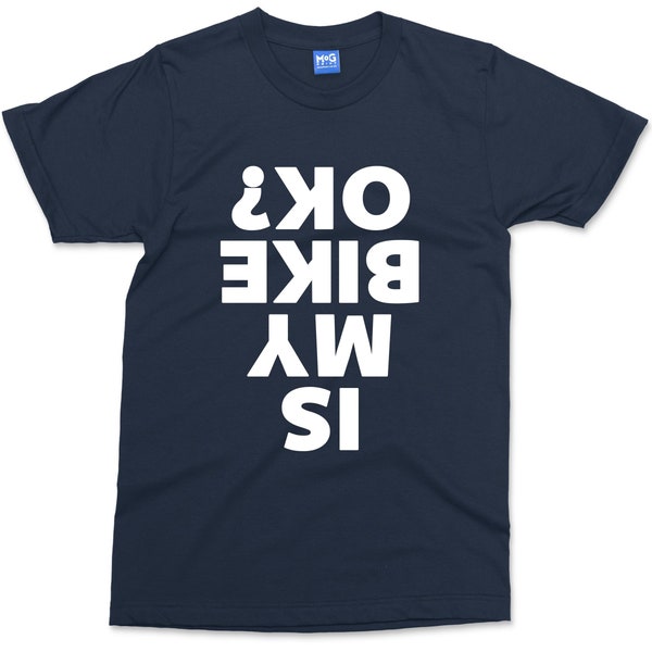 La mia bici è ok T-shirt Ciclismo Ciclista Motocicletta Ciclismo Regalo Maglietta Motocicletta Barzelletta Divertente Sarcastica T-shirt