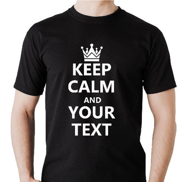 Keep Calm T Shirt - Etsy