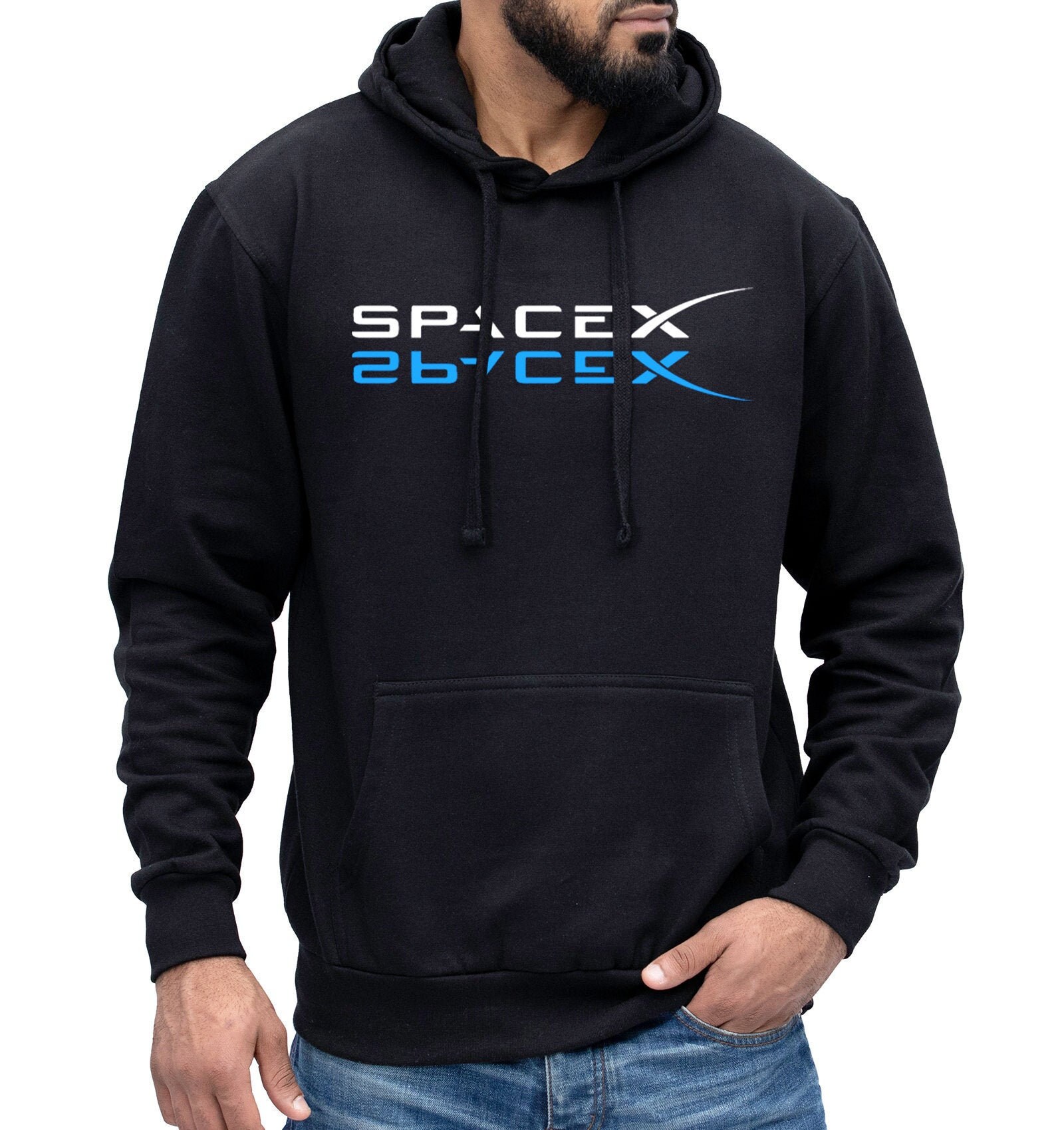 SpaceX Hoodie Astronomie Geschenk Space X Kapuzenpullover Etsy