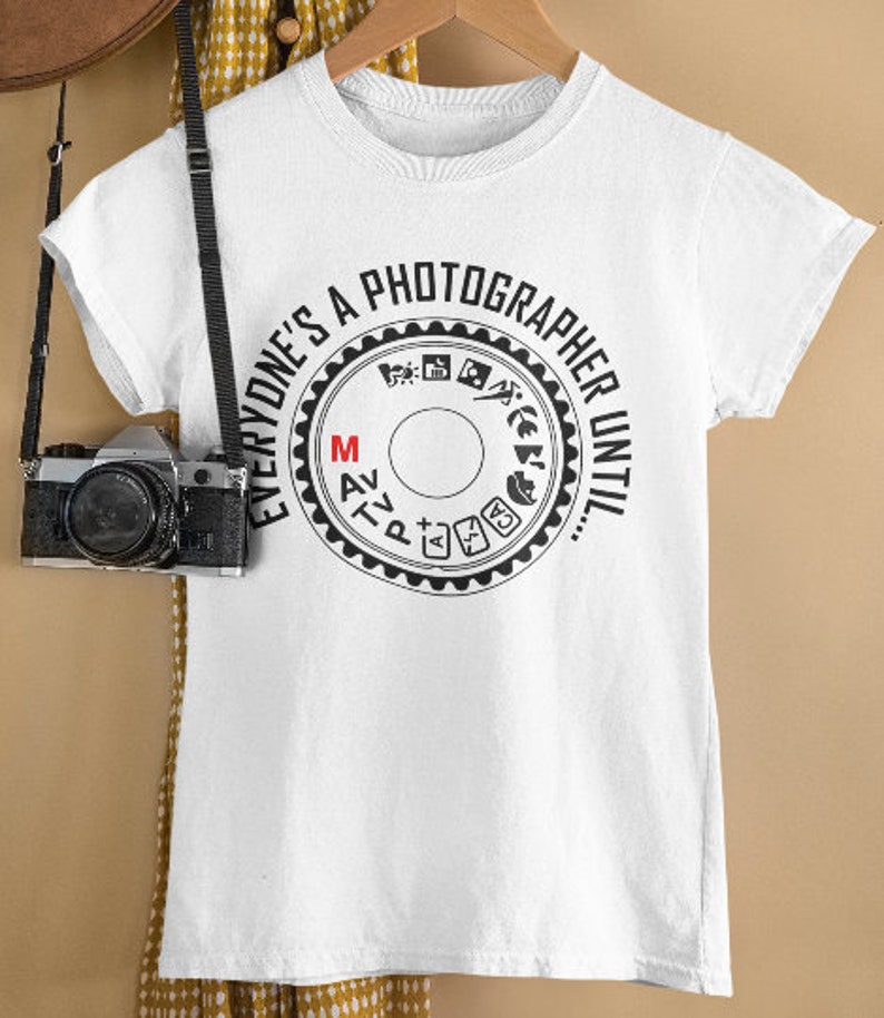 Funny Photography Shirt Camera Manual Mode T Shirt Etsy