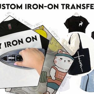 Custom Reflective Iron On Heat Transfer Stickers, 10 Min - $1.99, No Setup  Fee