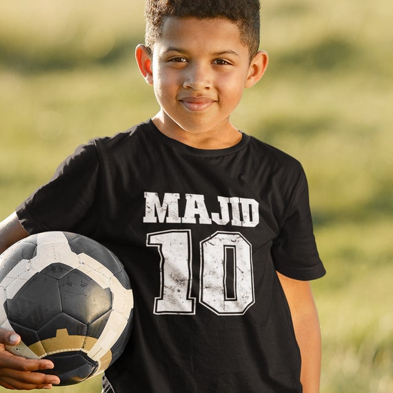 Personalised Kids Football Kits and T-shirts