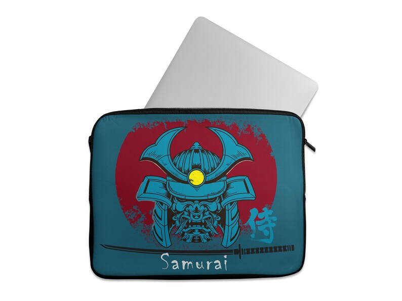 Japanese Warrior Art Samurai ZEN SWORDSMAN 12 13 14 15 Laptop sleeve Case Universal Cover Bag