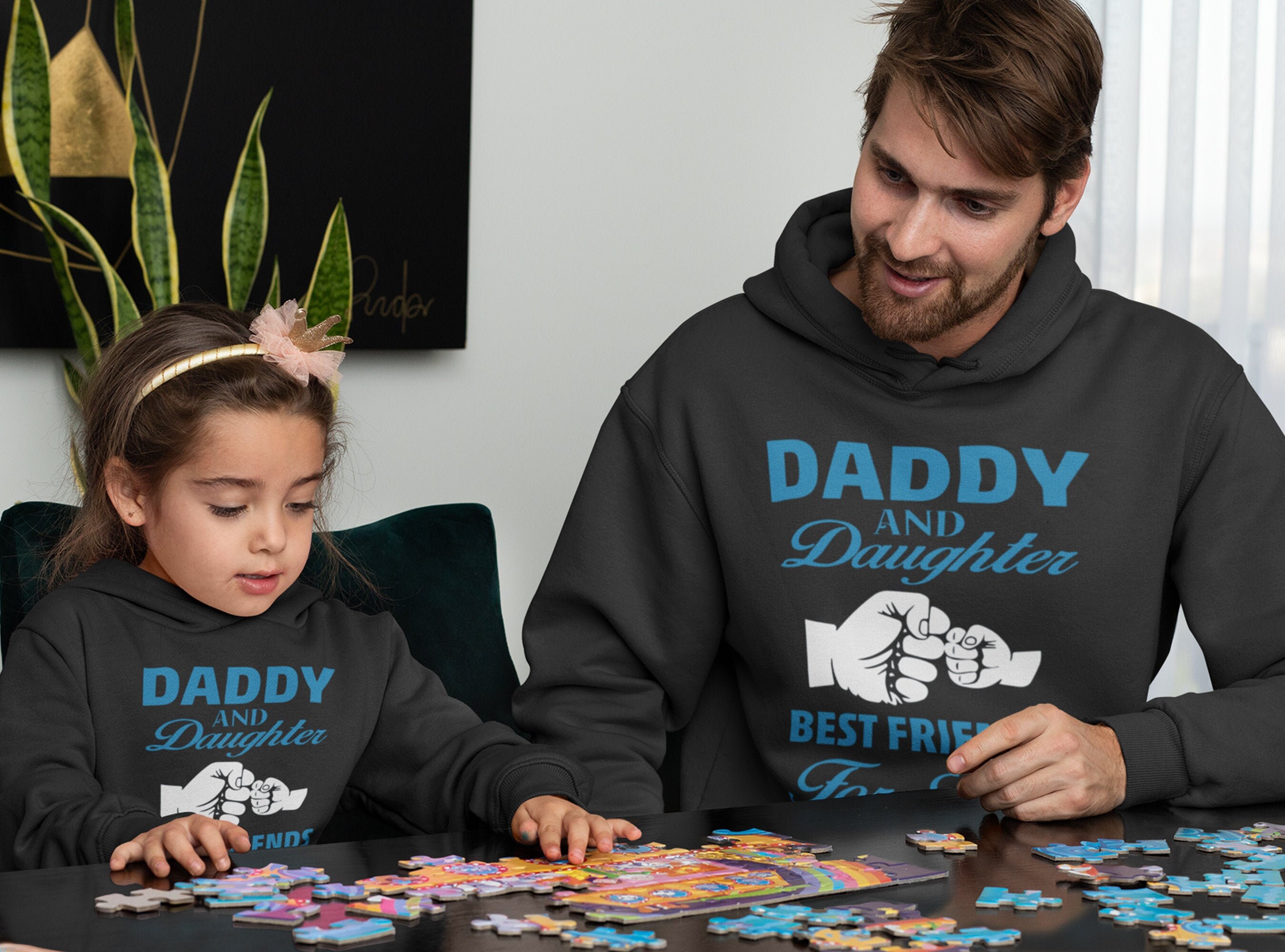 Daddy and Daughter Hoodie Dad and 