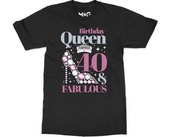 T-shirt "30 Ans Et Fabuleuse" - Cadeau Anniversaire Femme Trentaine - Coupe Classique, Léger