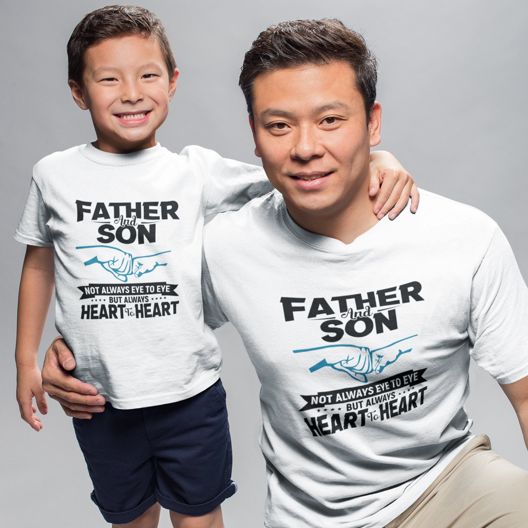 Father &amp; Son Matching Shirts
 Father and Son T shirt Best Daddy Dad Son Matching Tees