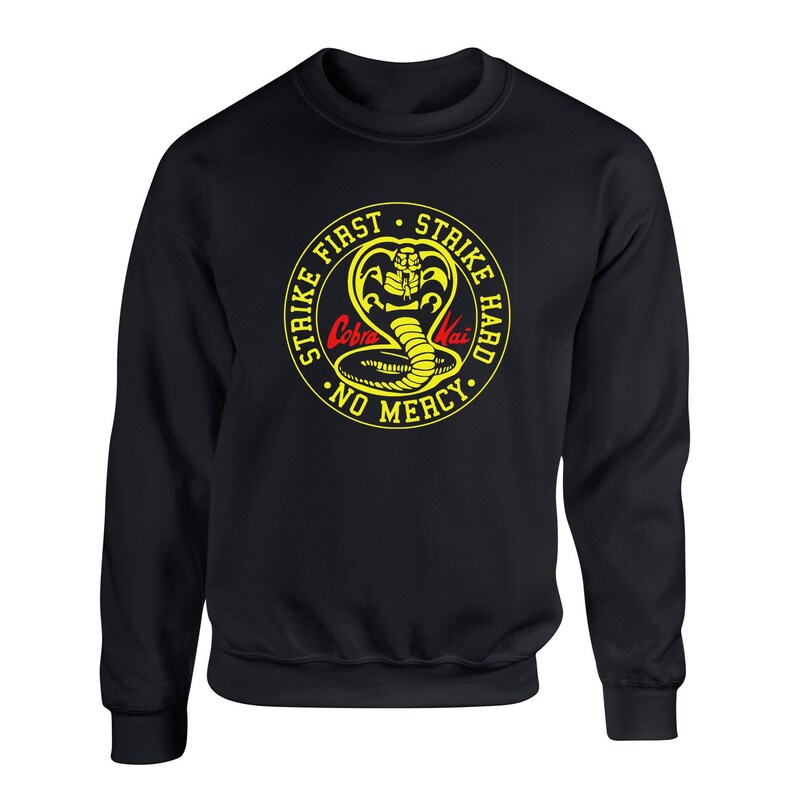 Cobra Kai Diseño 02 Polera Niños Manga Larga Cobra Kai Diseño 02 Polera Niños Manga Larga