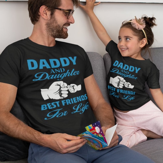 Daddy and Daughter T Shirt | Dad and Daughter Matching Shirts | Father's Day Gifts | Dad Gifts | Family Matching Tees | Gift for Dad Papa