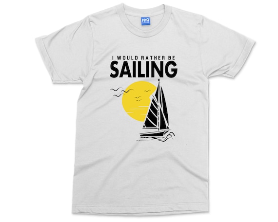Tall Ship Nautical Sails Sailboat Sun Silhouette T-Shirt Tall Ship Nautical Sails Sailboat Sun Silhouette T-Shirt