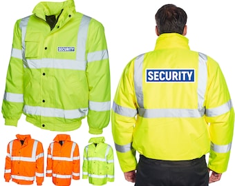 hi vis security jacket
