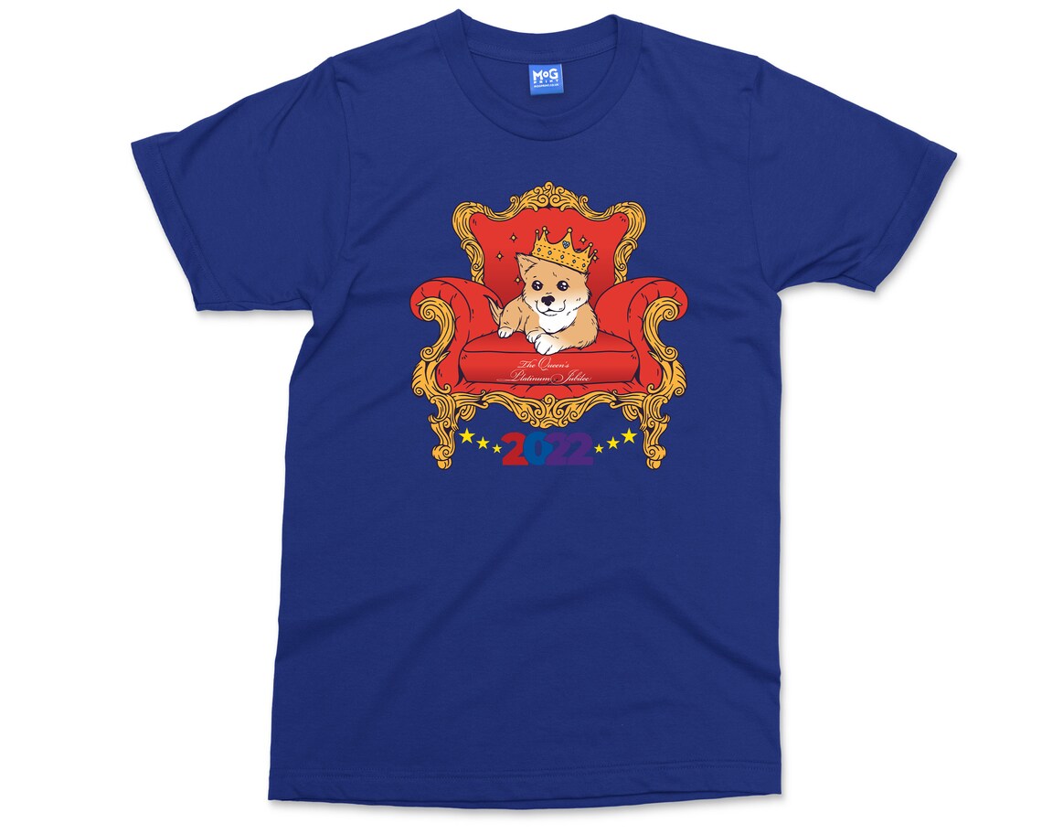 Ladies Jubilee Tshirt Kids Queen Elizabeth's Dog Etsy UK