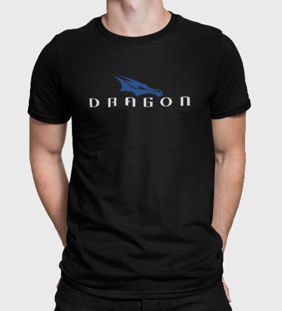 Dragon Spacex Logo T-shirt Spacex T 