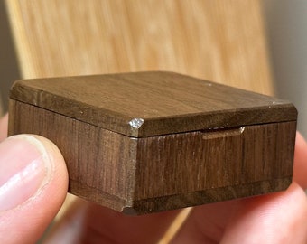 Wee Small Walnut Box