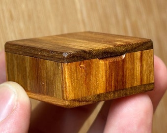 Wee Small Canarywood Box