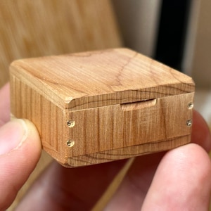 Wee Small Aromatic Red Cedar Box