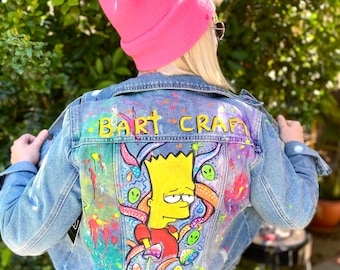 Simpson Denim Jacket - Etsy