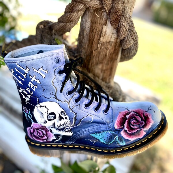 custom dr martens boots