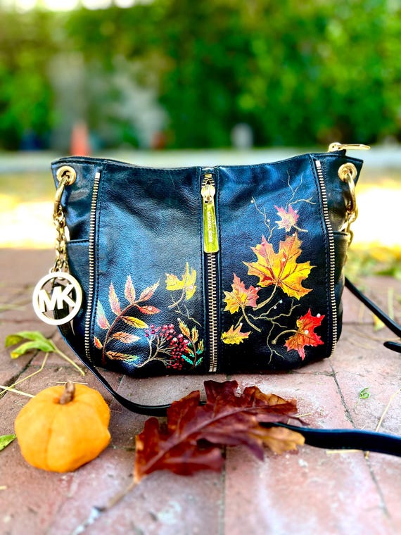 Michael Kors Original Genuine Leather Custom Crossbody Bag - Etsy 