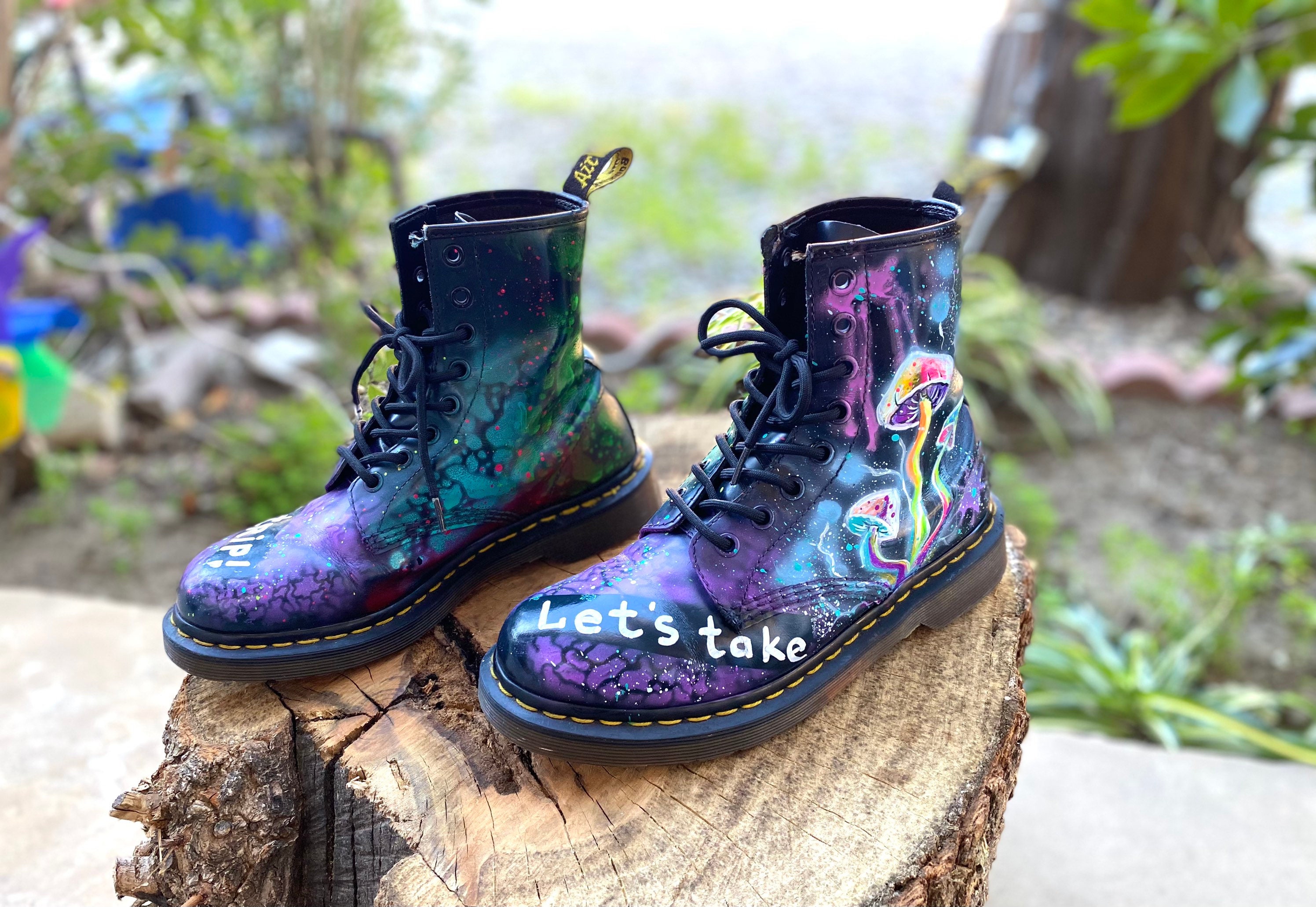 Custom Painted Dr Martens Boots - Etsy Custom Painted Dr Martens Boots - Etsy
