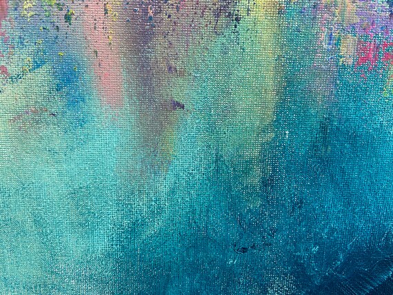 Original Abstract Art - 14x14' 'rhapsody - Etsy