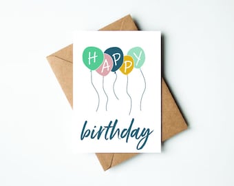 Illustrated Birthday Card