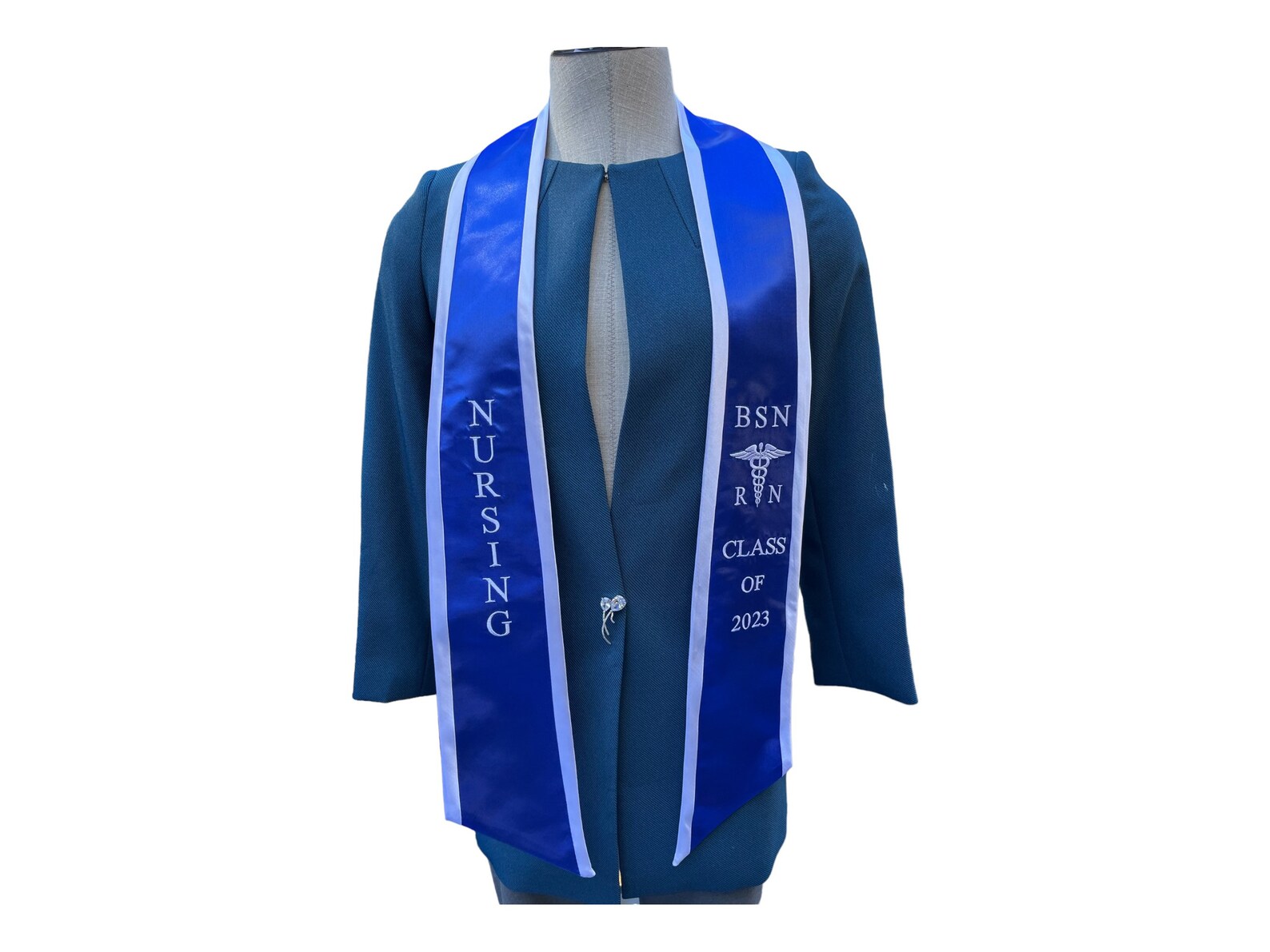 Custom Embroidery Graduation Stole for Nursing Class of 2023 Etsy
