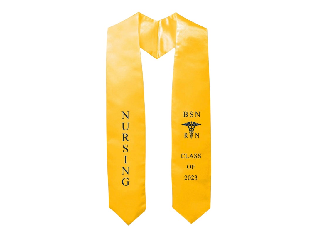 Customized Nursing Stole, RN Stole Nursing Stole Graduation 2025
