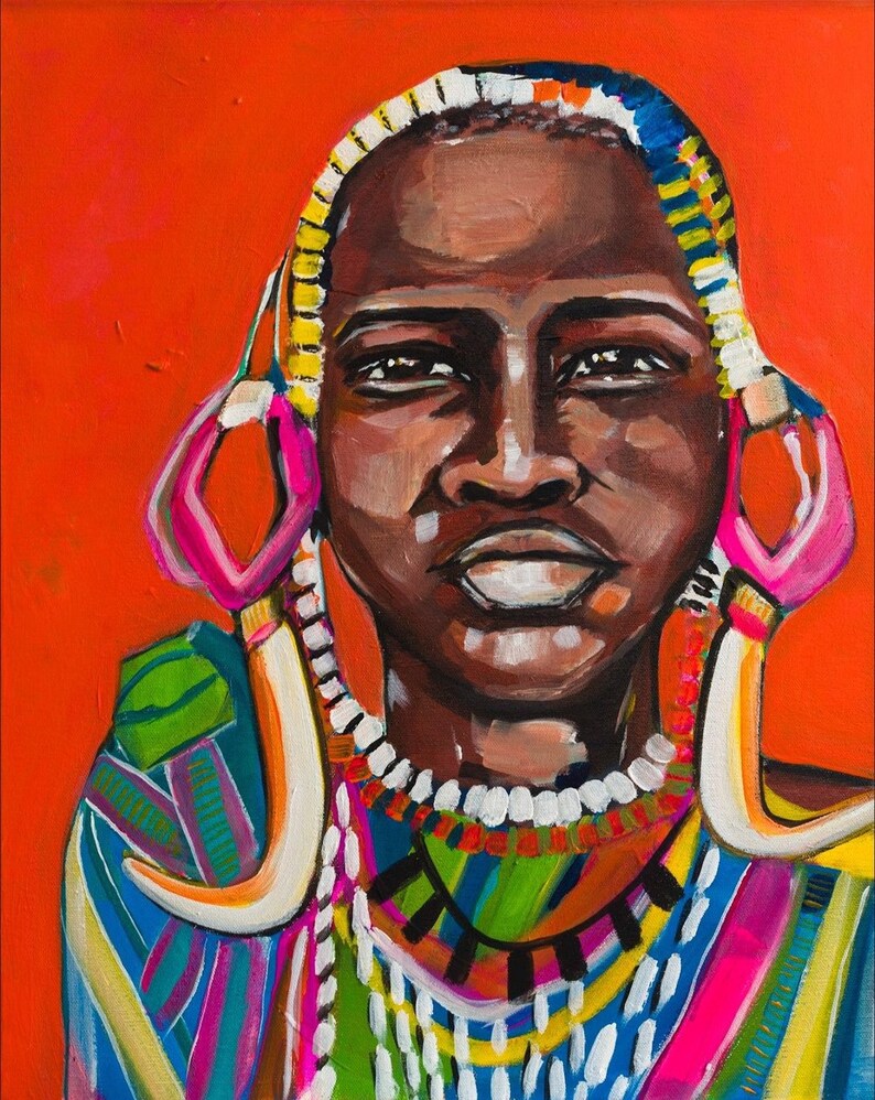 Mursi Decoupage Paper MINT by Michelle Decoupage Paper for Etsy