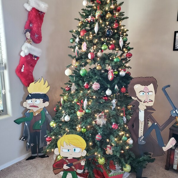 Home Alone Cardboard Cutout Etsy