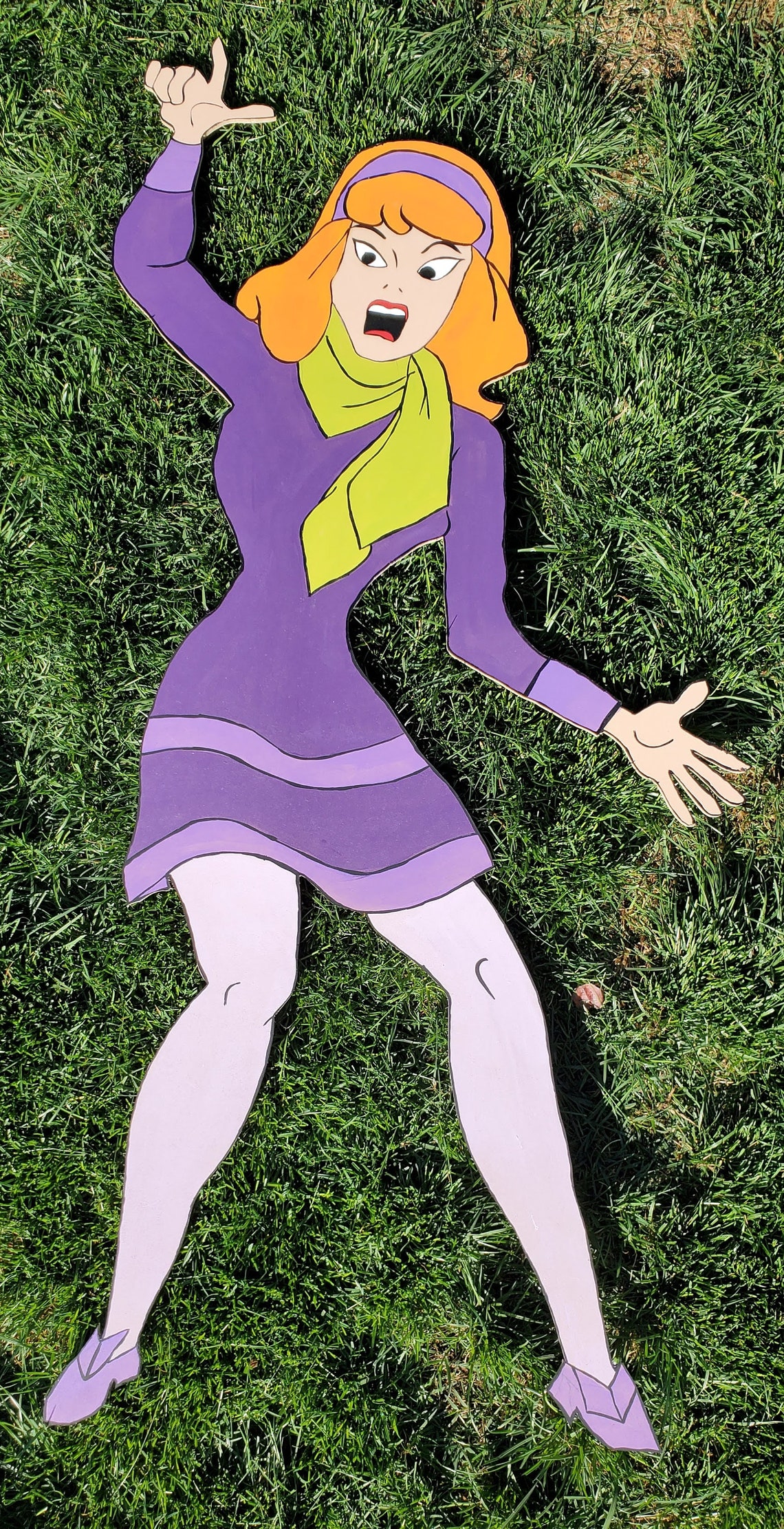 Daphne From Scooby-doo Halloween Yard Display - Etsy