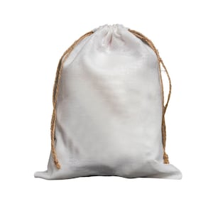 Linen small bag 13x13 cm, ECO, ZERO WASTE, natural linen, bread bags, pure linen.