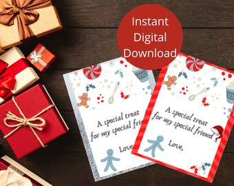 Speciale traktatie voor Santa Letter / Traktatie voor Santa Letter / Santa Letter / Brief aan Santa / Cookies en Melk voor Santa / Digitale Download