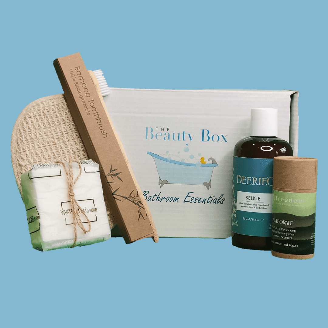 Vegan and Sustainable Bathroom Essentials Gift Box - Etsy