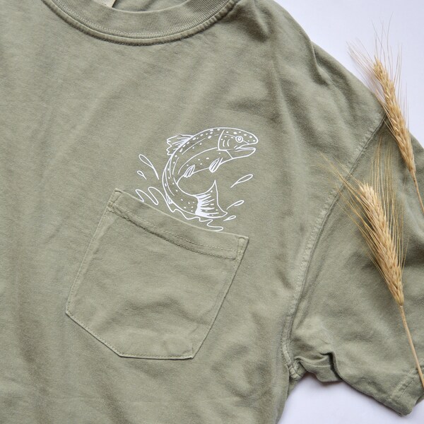 Crew Neck Tee and Cargo Short - Gone Fishing
