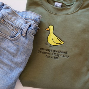 Dilly Dally Mock Neck Sweatshirt