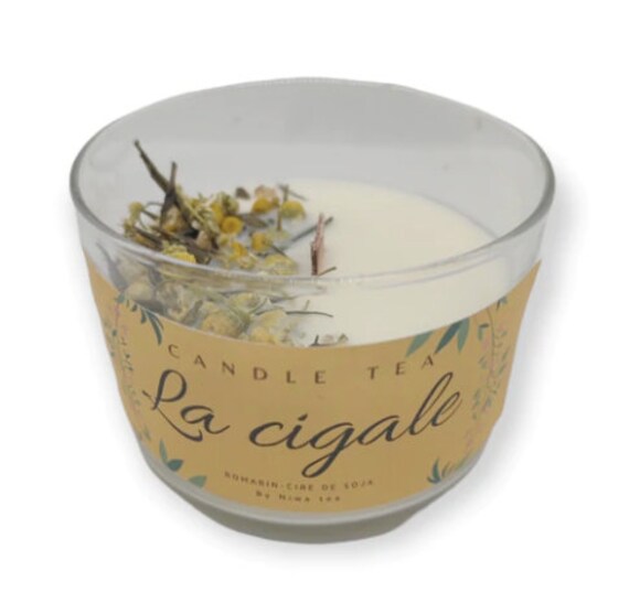 Bougie Parfumée - La Cigale Verre