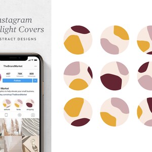 Instagram Highlight Couvre |  Icônes de l’histoire Instagram |  Résumé | Boho Insta Couvre | Couvertures insta féminines | Couvertures instagram colorées