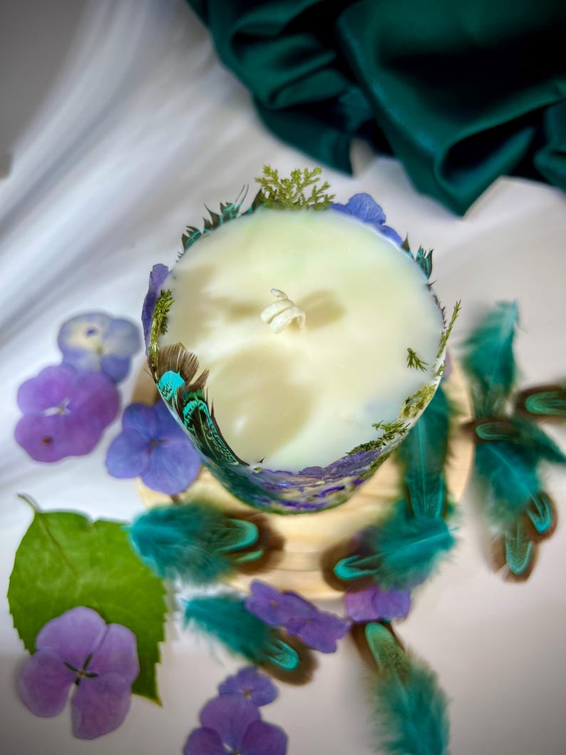 Bougie botanique Emerald Feather image 3
