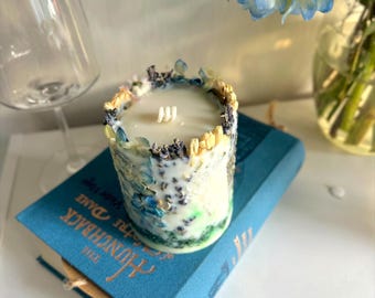 Candera Candles Ever After Glow – Blue Hydrangea, Wedding Decor
