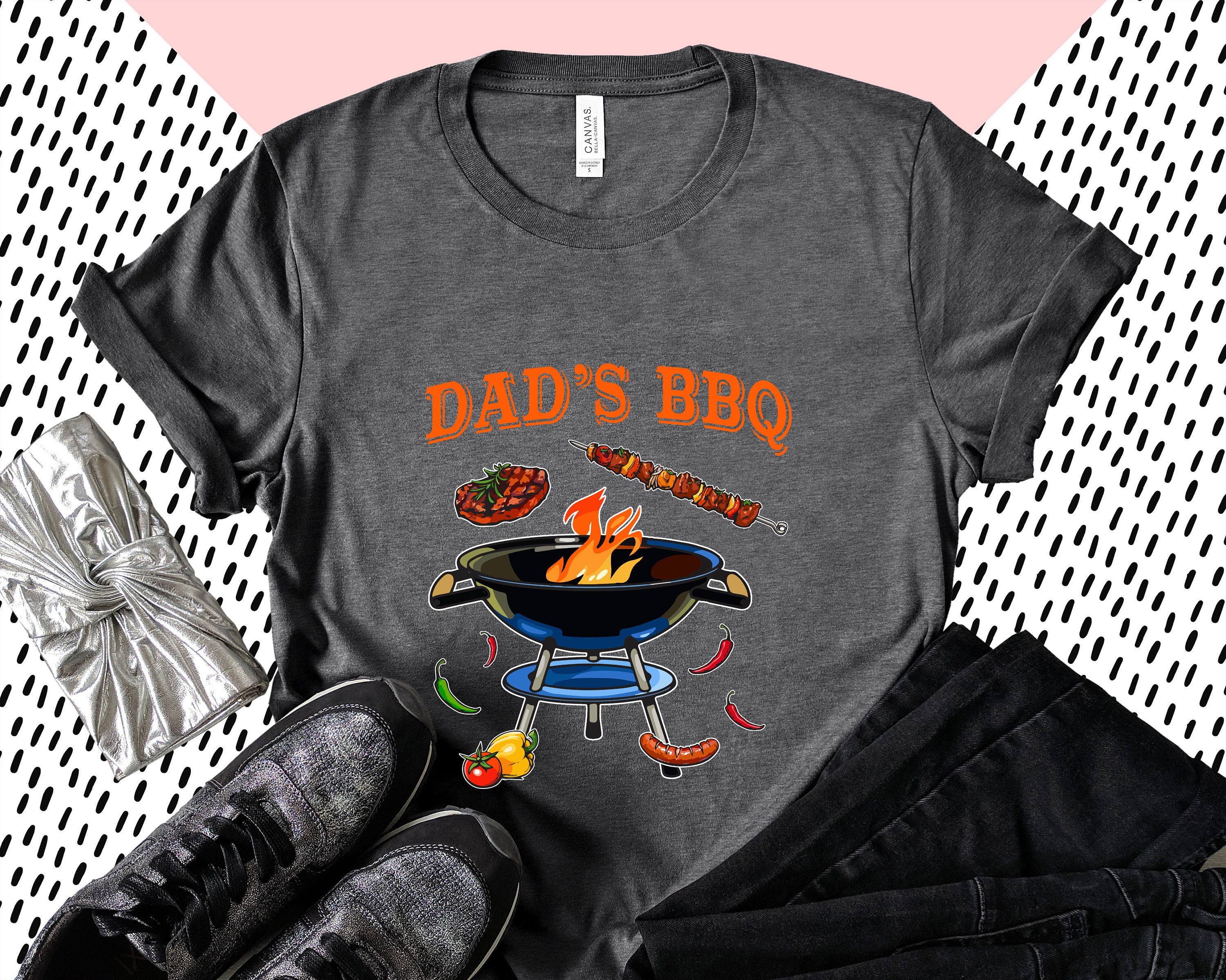 Bbq Dad Shirt
 Dads Bbq Fun Grilling With Dad Shirt